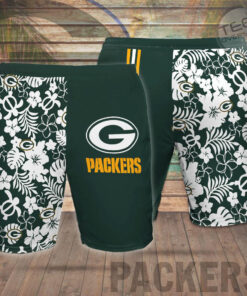 Green Bay Packers 3D Hawaiian Shirt Hawaiian Shorts 06