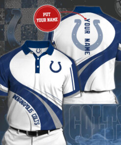 Indianapolis Colts 3D Polo 02