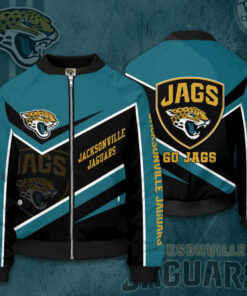 Jacksonville Jaguars 3D Bomber Jacket 03