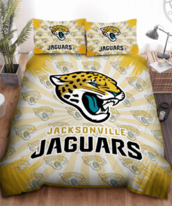 Jacksonville Jaguars bedding set 02