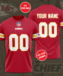 Kansas City Chiefs 3D T shirt 02