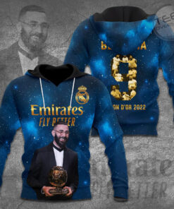 Karim Benzema 3D Hoodie