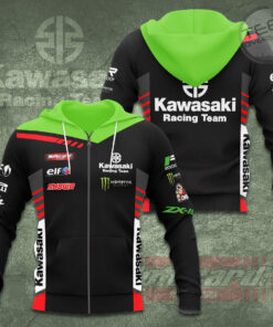 Kawasaki zip up hoodie