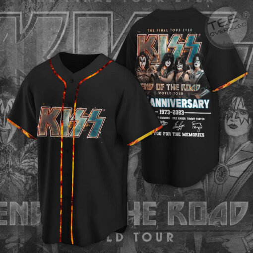 Kiss Band Jersey Shirt OVS20523S4