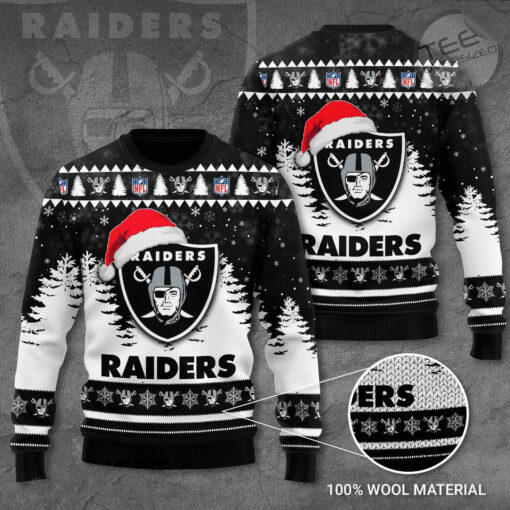 Las Vegas Raiders 3D Ugly Sweater
