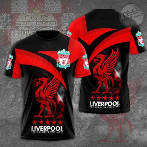 Liverpool 3D T shirt UEFA Champions League