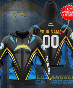 Los Angeles Chargers 3D hoodie 04