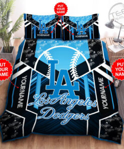 Los Angeles Dodgers bedding set 03
