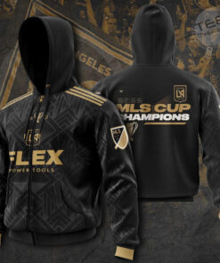 Los Angeles FC 3D Apparels Zip up Hoodie