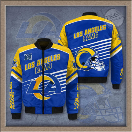 Los Angeles Rams 3D Bomber Jacket 01