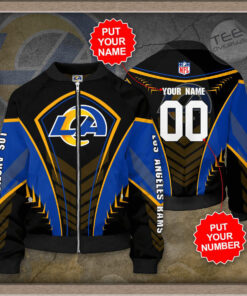 Los Angeles Rams 3D Bomber Jacket 02