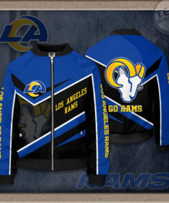 Los Angeles Rams 3D Bomber Jacket 03
