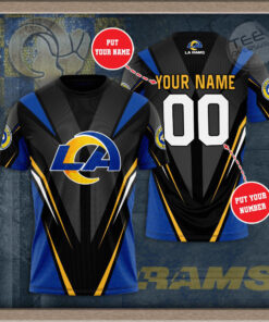 Los Angeles Rams 3D T shirt 06