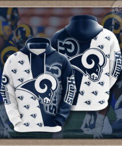Los Angeles Rams 3D hoodie 010