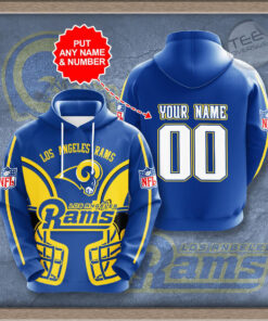 Los Angeles Rams 3D hoodie 02