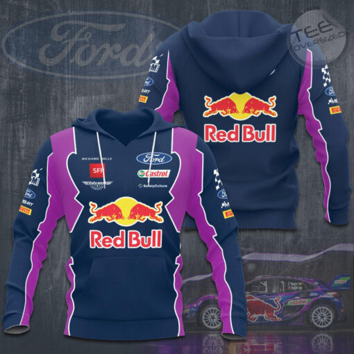 M Sport Ford Rally Team 3D hoodie
