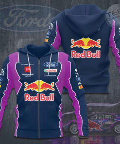 M Sport Ford Rally Team 3D zip hoodie