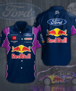 M Sport Ford World Rally Team short sleeve dress shirt 03