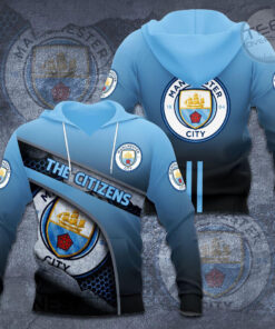 Manchester City 3D hoodie 2023
