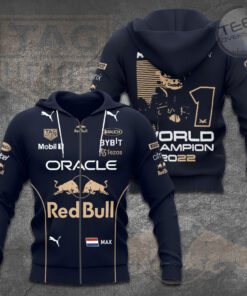 Max Verstappen 3D Polo Zip up Hoodie
