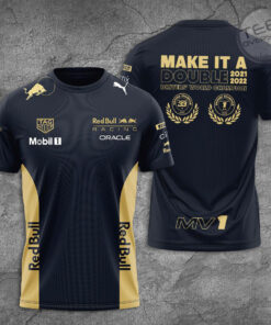 Max Verstappen Make It A Double MV1 T shirt