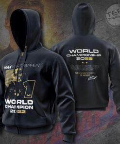 Max Verstappen Red Bull Zip up Hoodie