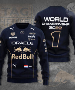 Max Verstappen x Red Bull Racing 3D Sweatshirt
