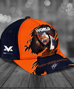 Max Verstappen x Red Bull Racing F1 World Championship Cap Custom Hat 03