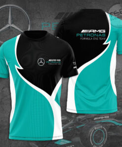 Mercedes AMG Petronas 3D T shirt Apparels