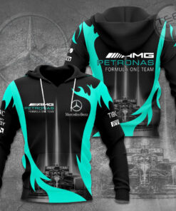 Mercedes AMG Petronas F1 3D Hoodie