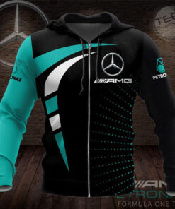 Mercedes AMG Petronas F1 Team zip up hoodie MERAMGS06