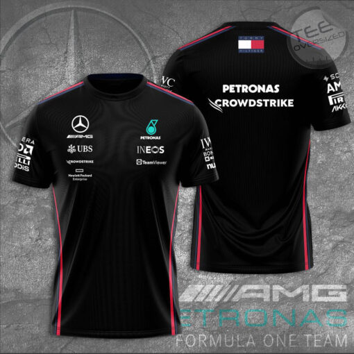 Mercedes AMG Petronas T shirt F1 Clothes