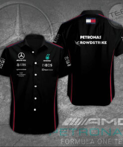Mercedes AMG Petronas short sleeve shirt F1 Clothes