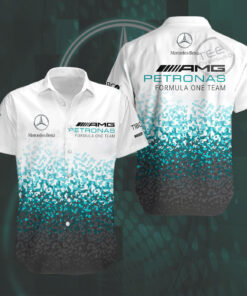 Mercedes Petronas 2022 3D short sleeve shirt