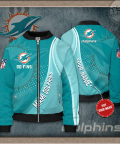 Miami Dolphins 3D Bomber Jacket 02