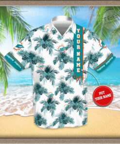 Miami Dolphins 3D Hawaiian Shirt 02