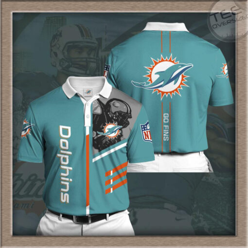 Miami Dolphins 3D Polo 01