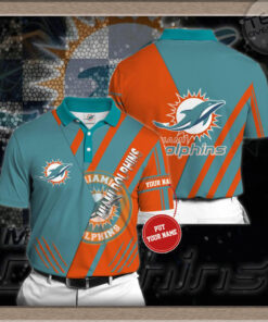 Miami Dolphins 3D Polo 04