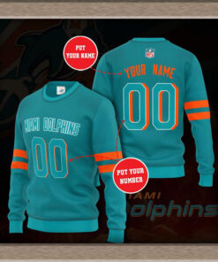 Miami Dolphins 3D Sweatshirt 04