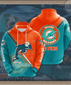 Miami Dolphins 3D hoodie 06