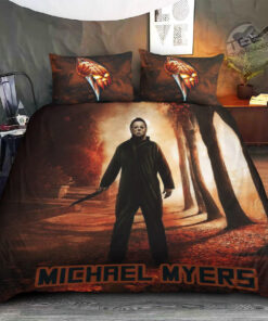 Michael Myers bedding set design 11