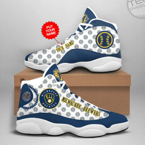 Milwaukee Brewers Jordan 13 01