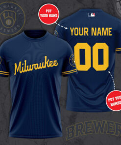 Milwaukee Brewers T shirt 04