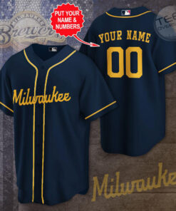 Milwaukee Brewers jersey shirt 02