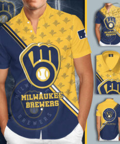 Milwaukee Brewers short sleeve shirt 03