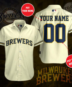 Milwaukee Brewers short sleeve shirt 05
