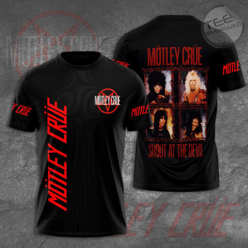 Motley Crue 3D Apparels T shirt