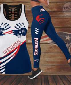 New England Patriots Tank Top Leggings 03 1
