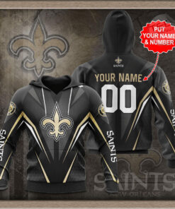 New Orleans Saints 3D hoodie 3