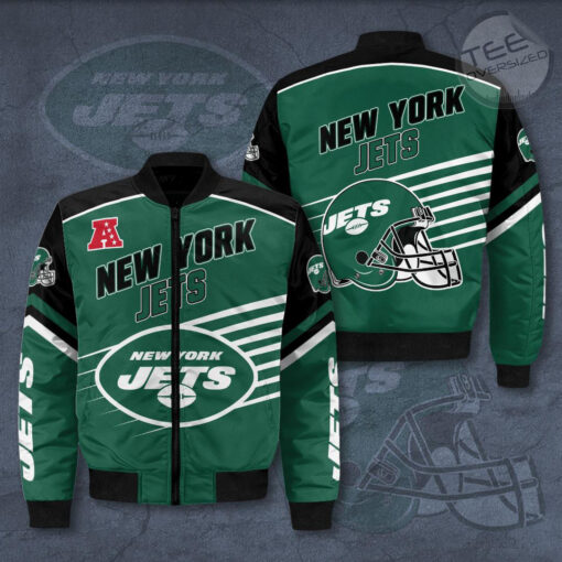New York Jets 3D Bomber Jacket 01
